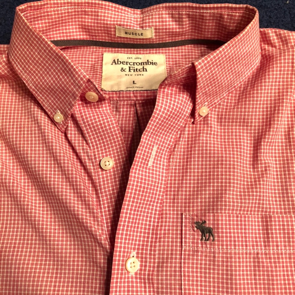 Men’s Abercrombie & Fitch button down shirt